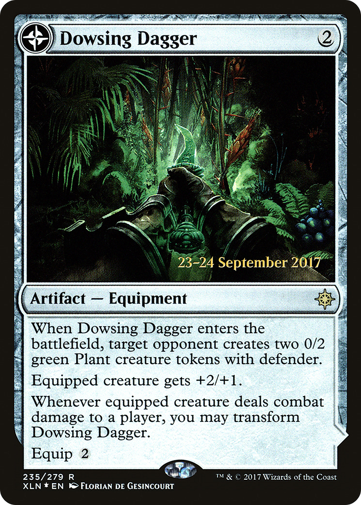 Dowsing Dagger // Lost Vale [Ixalan Prerelease Promos]-3