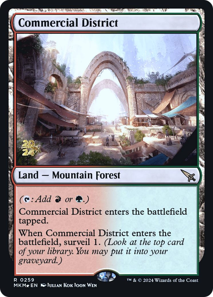Commercial District [Murders at Karlov Manor Prerelease Promos]-1