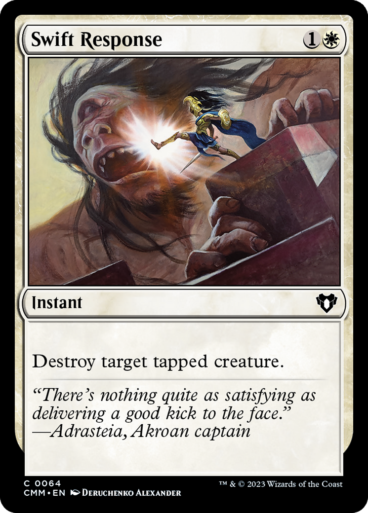 Swift Response [Commander Masters]-1