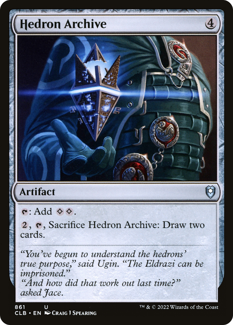 Hedron Archive [Commander Legends: Battle for Baldur's Gate]-1