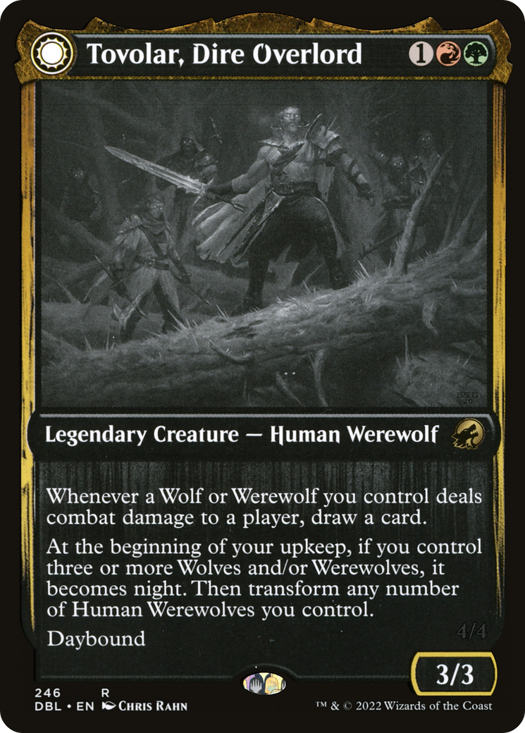 Tovolar, Dire Overlord // Tovolar, the Midnight Scourge [Innistrad: Double Feature]-3