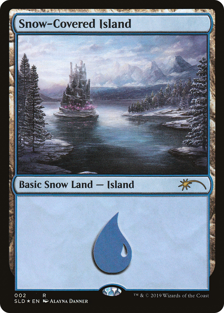 Snow-Covered Island (2) [Secret Lair Drop Series]-1