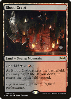 Blood Crypt (Promo Pack) [Ravnica Allegiance Promos]-1