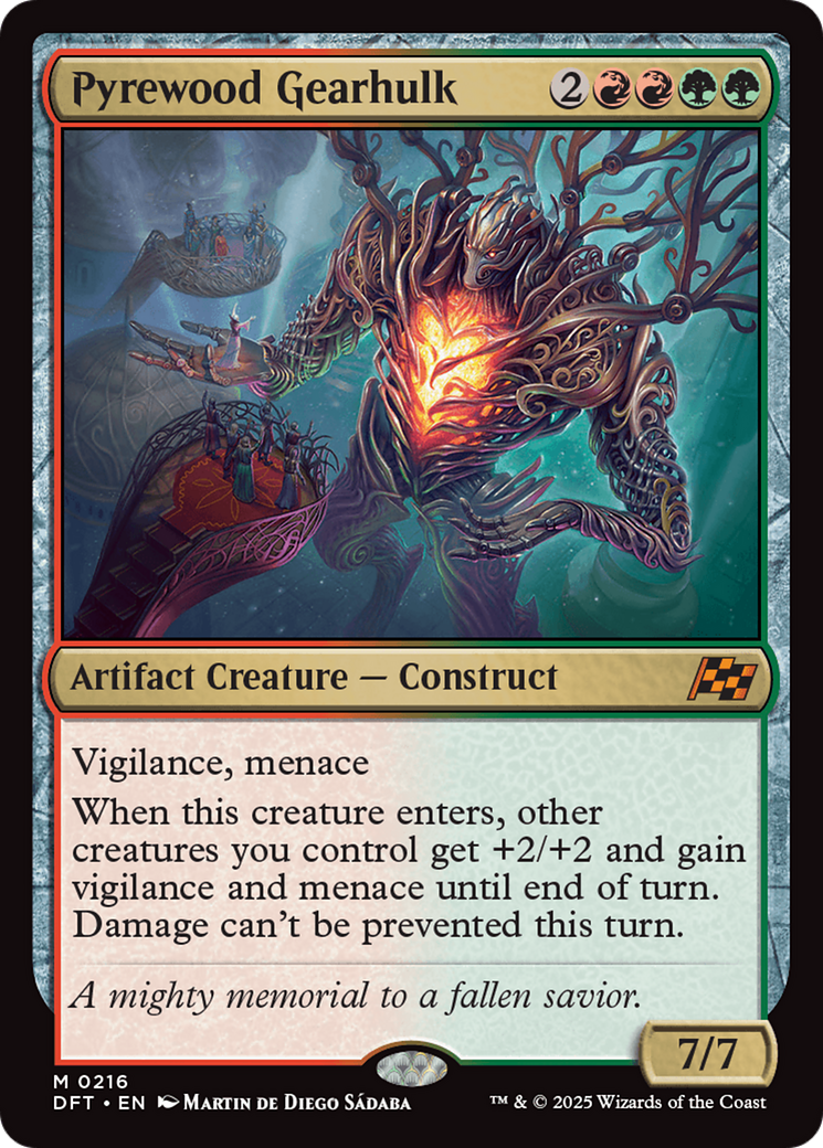Pyrewood Gearhulk [Aetherdrift]-1