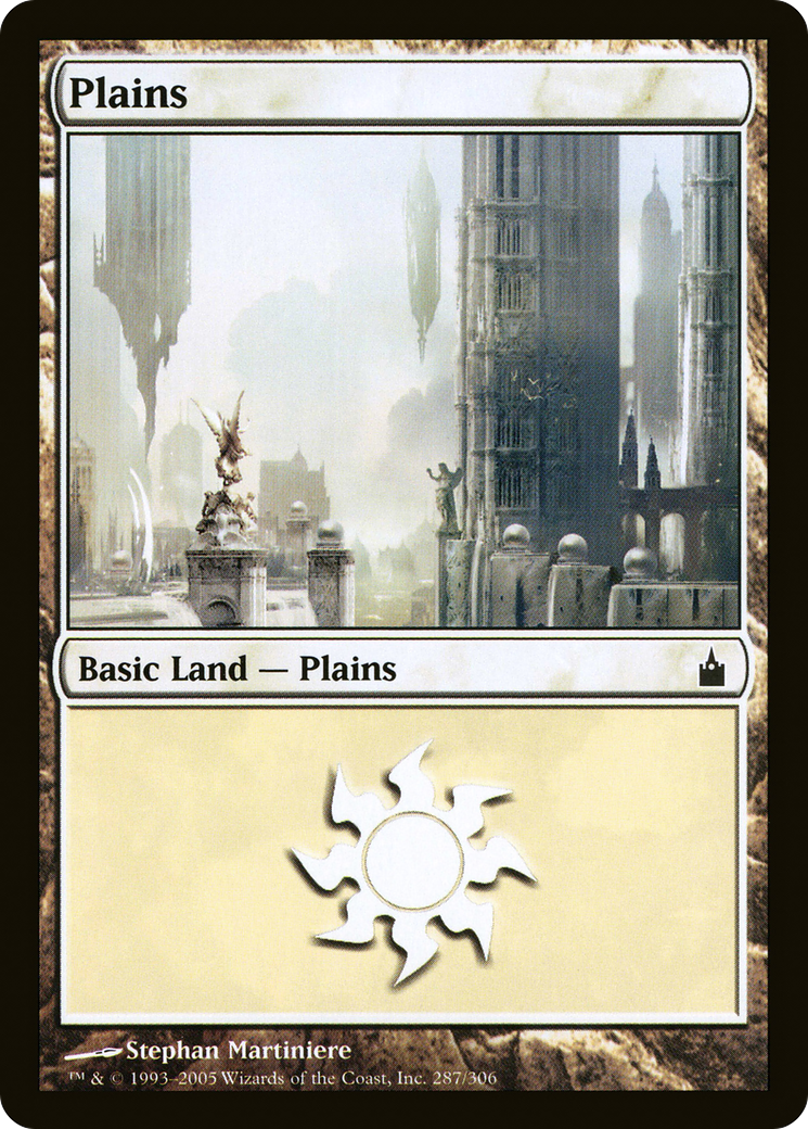 Plains (287) [Ravnica: City of Guilds]-1