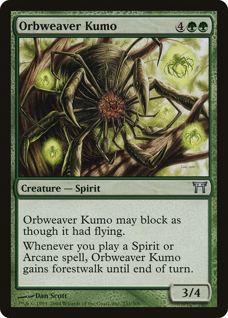 Orbweaver Kumo [Champions of Kamigawa]-1