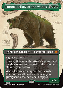 Lumra, Bellow of the Woods (Borderless) (0293) [Bloomburrow]-1