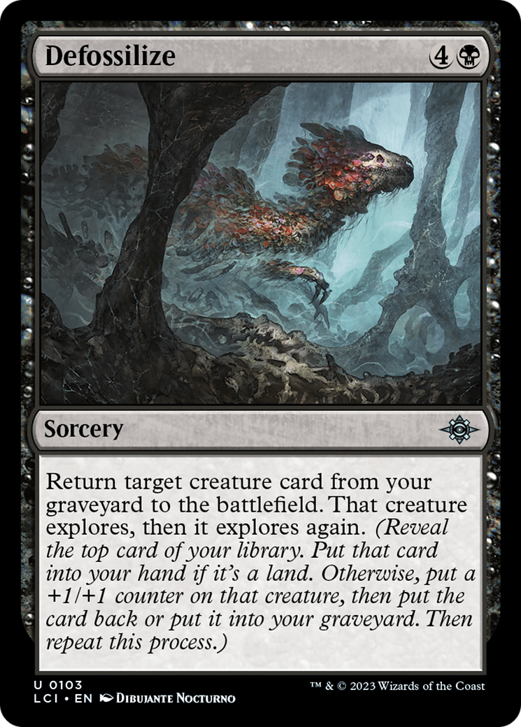 Defossilize [The Lost Caverns of Ixalan]-1
