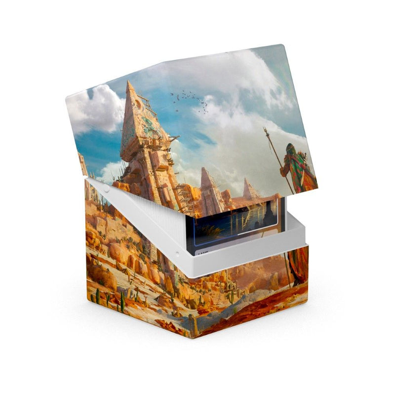 Ultimate Guard: Deck Box – RTE Boulder 100+ – Artist Edition #2 – Mario Renaud: The Search-1