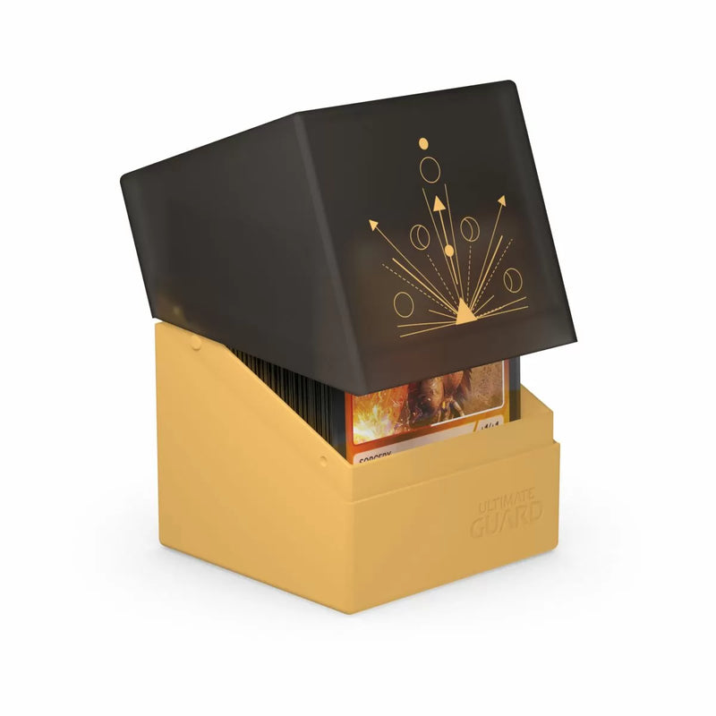 Ultimate Guard Boulder Deck Case 100+ Druidic Secrets - Sol (Sand)-1