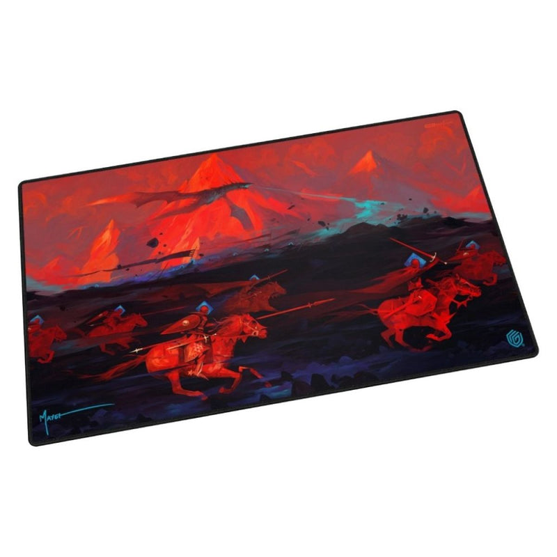 Ultimate Guard Play-Mat 2024 Exclusive - Dominik Mayer: Crowned With Fire-1