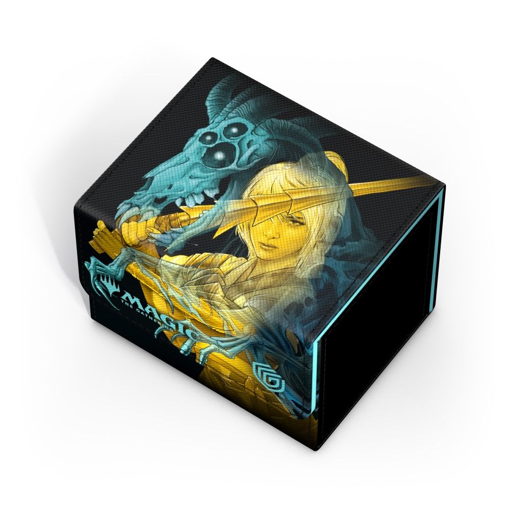 Ultimate Guard: Deck Box – XenoSkin Sidewinder 100+ – MTG: Duskmourn – The Wandering Rescuer-1