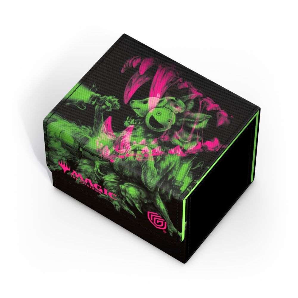 Ultimate Guard: Deck Box – XenoSkin Sidewinder 100+ – MTG: Duskmourn – Kona, Rescue Beastie-1