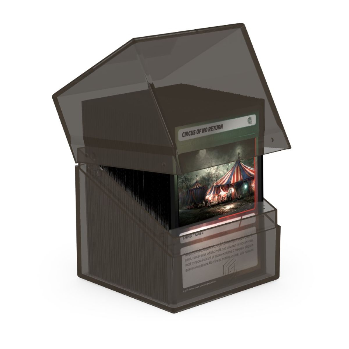 Ultimate Guard: Deck Box – Boulder 100+ – Clear: Onyx-1