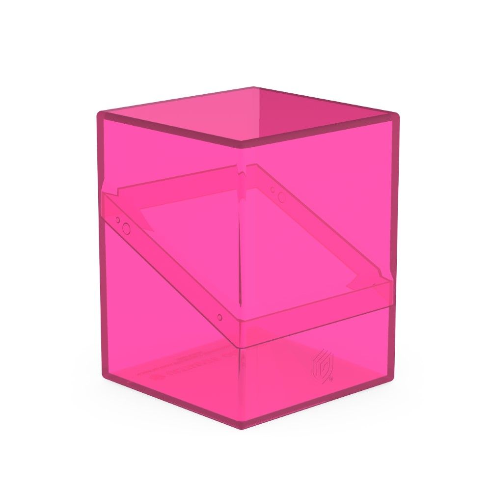 Ultimate Guard: Deck Box – Boulder 100+ – Clear: Rhodonite-2