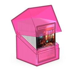 Ultimate Guard: Deck Box – Boulder 100+ – Clear: Rhodonite-1
