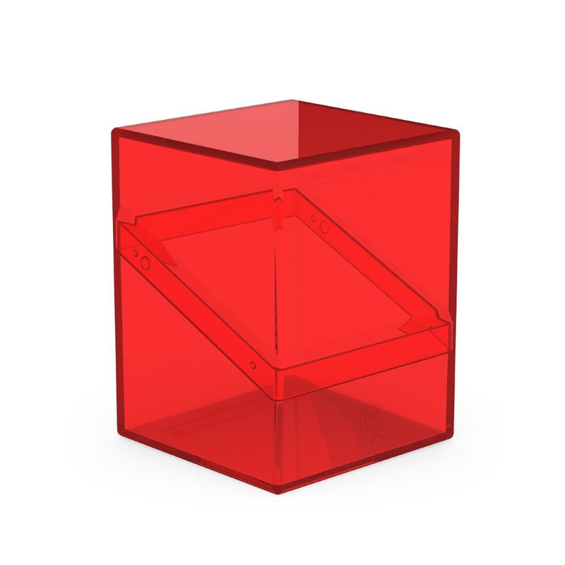 Ultimate Guard: Deck Box – Boulder 100+ – Clear: Ruby-2