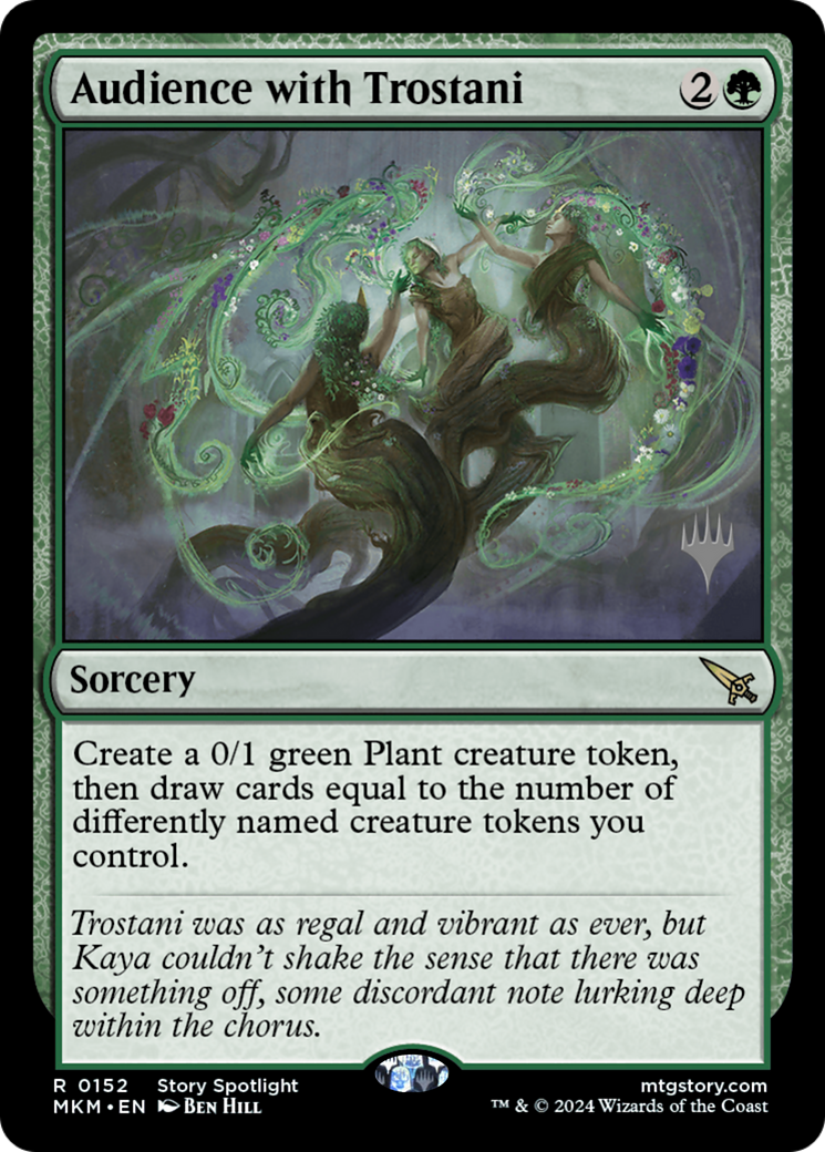Audience with Trostani (Promo Pack) [Murders at Karlov Manor Promos]-1
