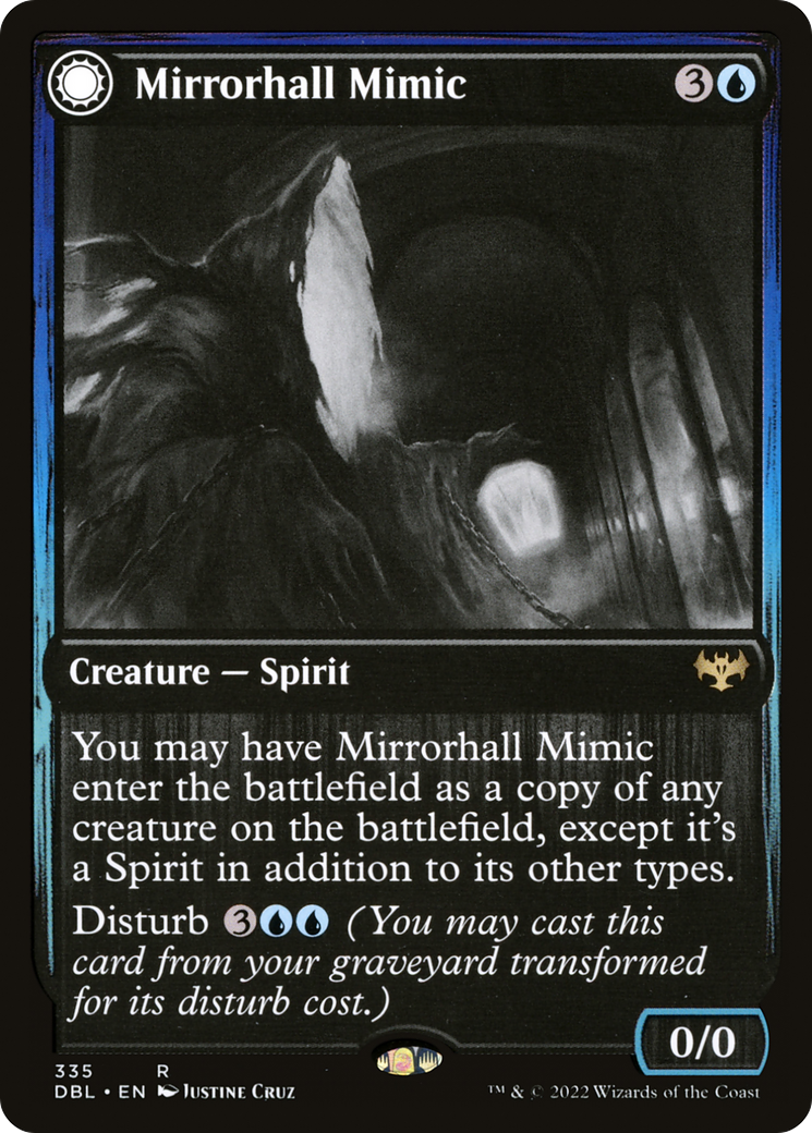 Mirrorhall Mimic // Ghastly Mimicry [Innistrad: Double Feature]-4