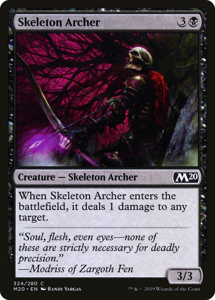 Skeleton Archer [Core Set 2020]-1