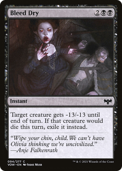 Bleed Dry [Innistrad: Crimson Vow]-1