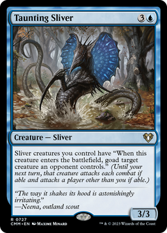 Taunting Sliver [Commander Masters]-1