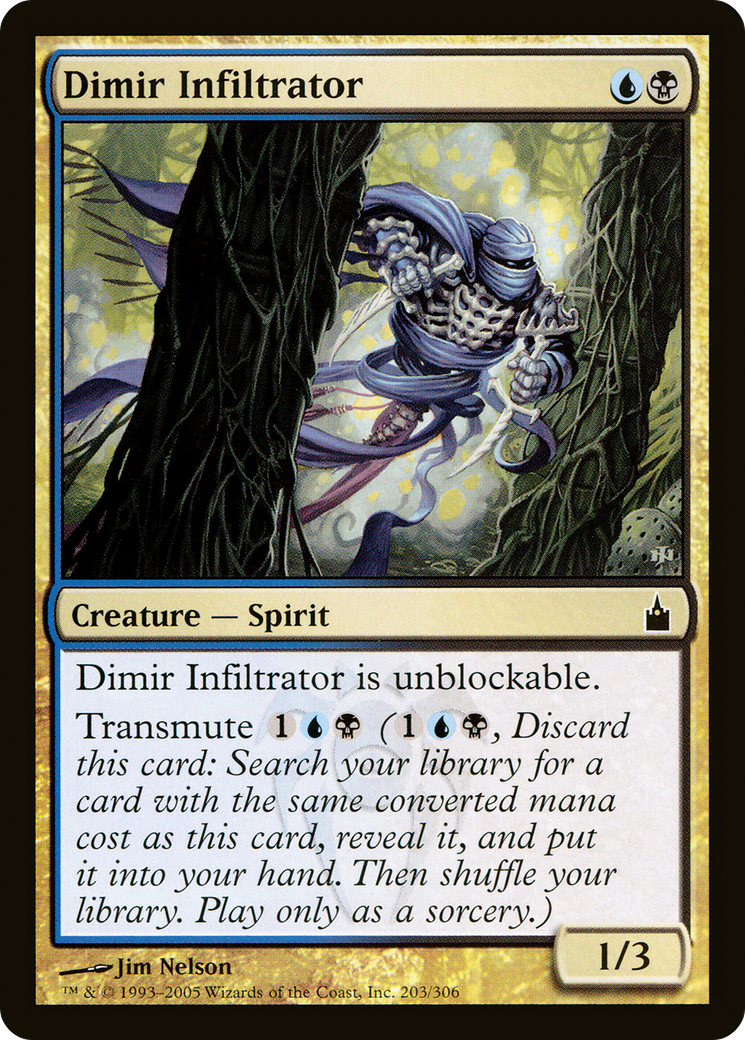 Dimir Infiltrator [Ravnica: City of Guilds]-1