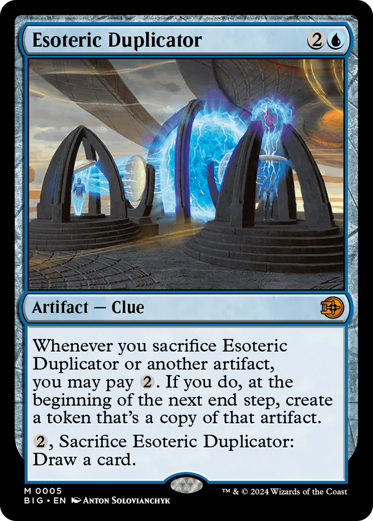Esoteric Duplicator [Outlaws of Thunder Junction: The Big Score]-1