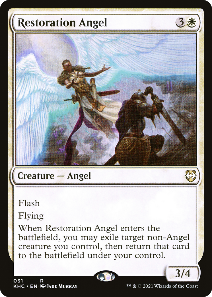 Restoration Angel [Kaldheim Commander]-1
