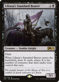 Liliana's Standard Bearer [Core Set 2021]-1