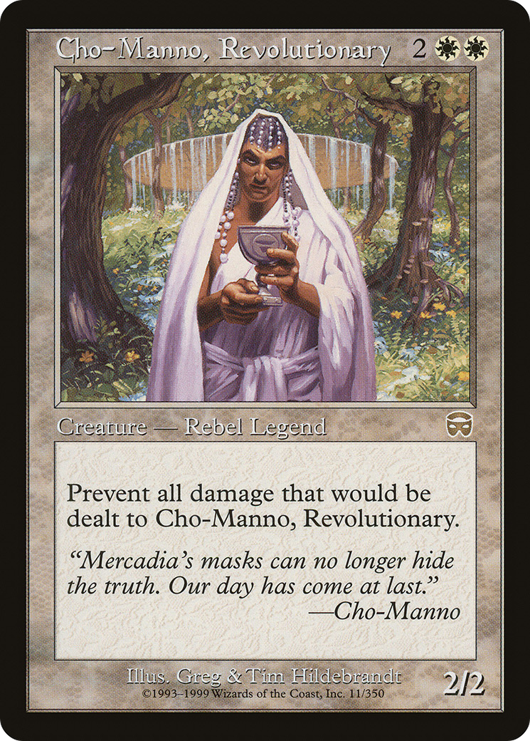 Cho-Manno, Revolutionary [Mercadian Masques]-1