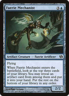 Faerie Mechanist [Duel Decks: Elspeth vs. Tezzeret]-1