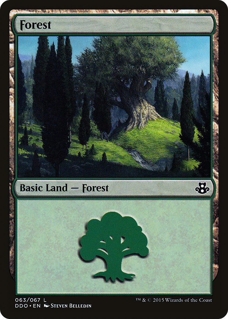 Forest (63) [Duel Decks: Elspeth vs. Kiora]-1