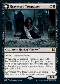 Graveyard Trespasser // Graveyard Glutton [Innistrad: Midnight Hunt]-1