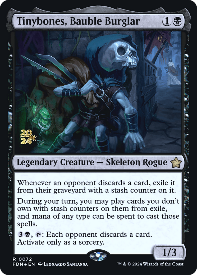 Tinybones, Bauble Burglar [Foundations Prerelease Promos]-1