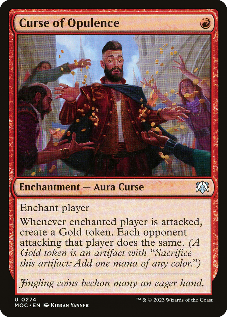 Curse of Opulence [March of the Machine Commander]-1