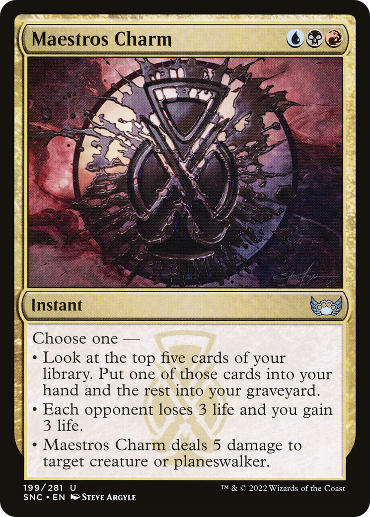 Maestros Charm [Streets of New Capenna]-1