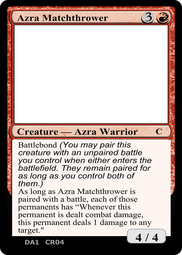 Azra Matchthrower (UNK-CR04A) - Unknown Event-1