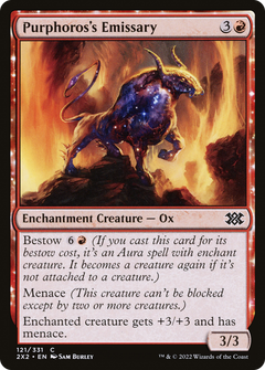 Purphoros's Emissary [Double Masters 2022]-1