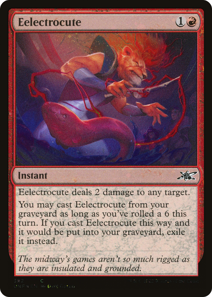 Eelectrocute (Galaxy Foil) [Unfinity]-1