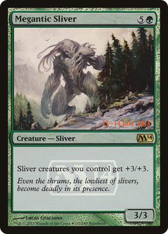 Megantic Sliver [Magic 2014 Prerelease Promos]-1