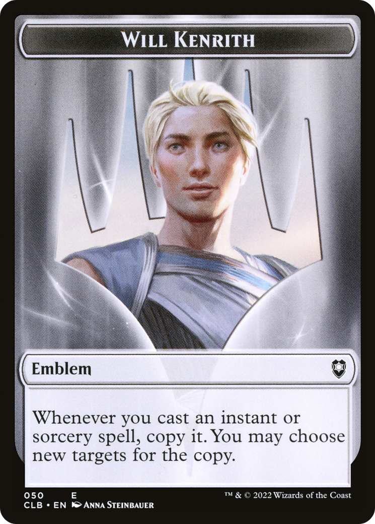 Will Kenrith Emblem (TCLB-050) - Battle for Baldur's Gate Tokens-1