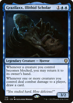 Grazilaxx, Illithid Scholar [Commander Legends: Battle for Baldur's Gate]-1