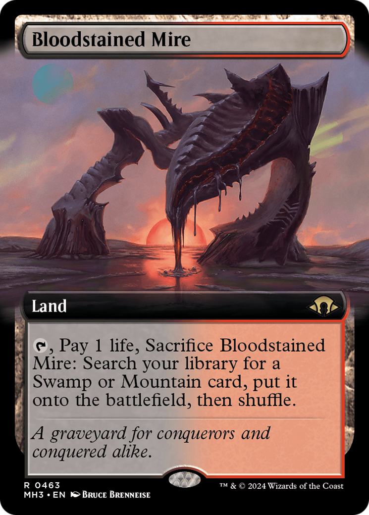 Bloodstained Mire (Extended Art) [Modern Horizons 3]-1
