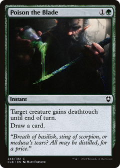 Poison the Blade [Commander Legends: Battle for Baldur's Gate]-1