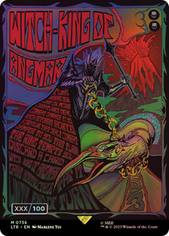 Witch-king of Angmar (Borderless Poster) (Serial Numbered) (LTR-736) - The Lord of the Rings: Tales of Middle-earth (Borderless) Foil-1