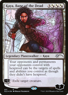 Kaya, Bane of the Dead (Stained Glass) [Secret Lair Drop Promos]-1