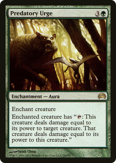 Predatory Urge (PC2-074) - Planechase 2012 Foil-1