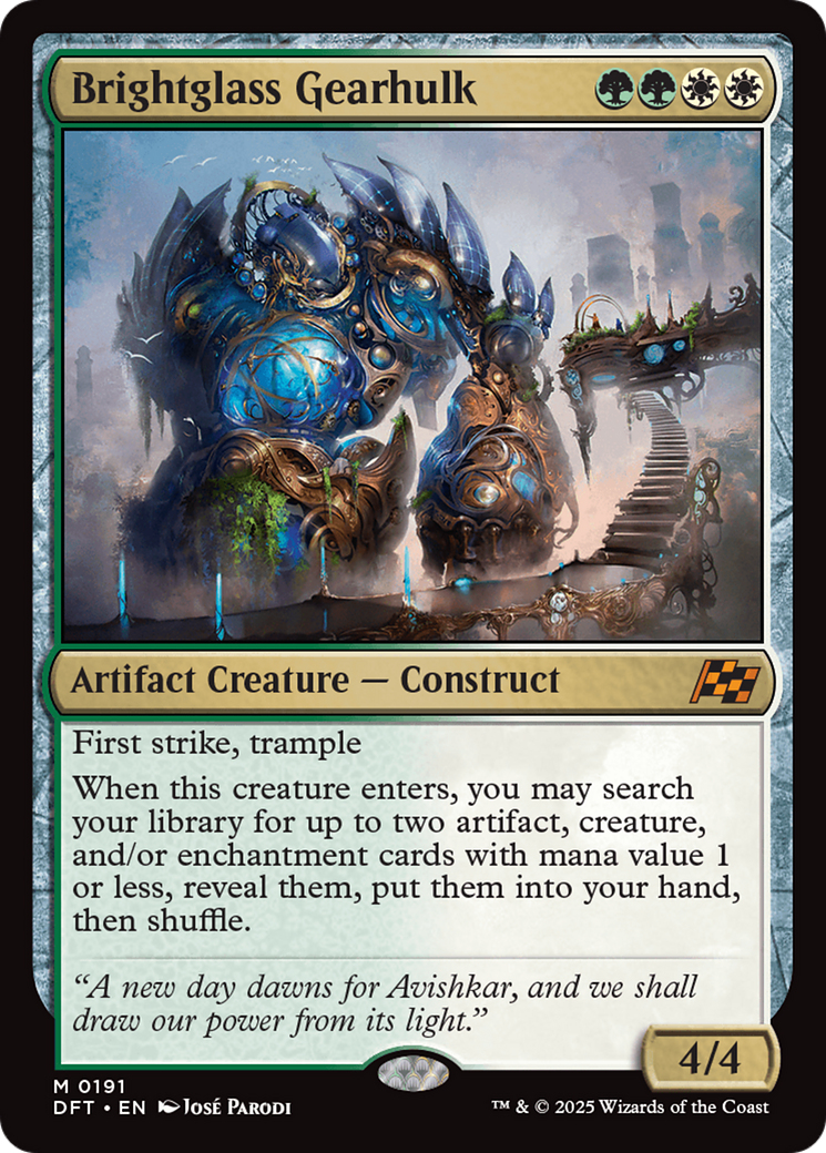 Brightglass Gearhulk [Aetherdrift]-1
