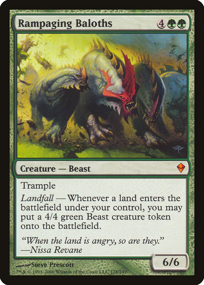Rampaging Baloths (Oversized) [Oversize Cards]-1